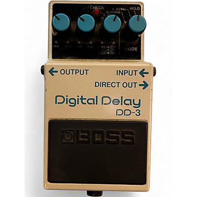 Used BOSS DD3 Digital Delay Effect Pedal