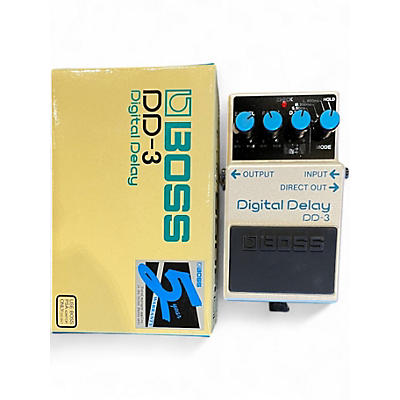 Used BOSS DD3 Digital Delay Effect Pedal
