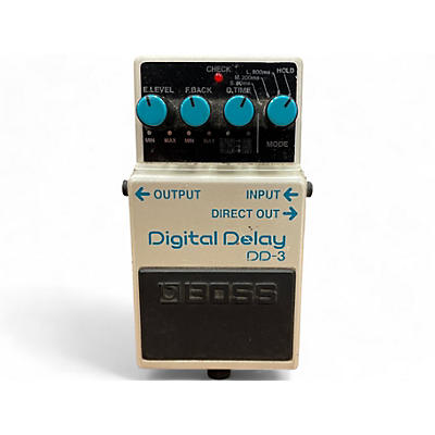 Used BOSS DD3 Digital Delay Effect Pedal