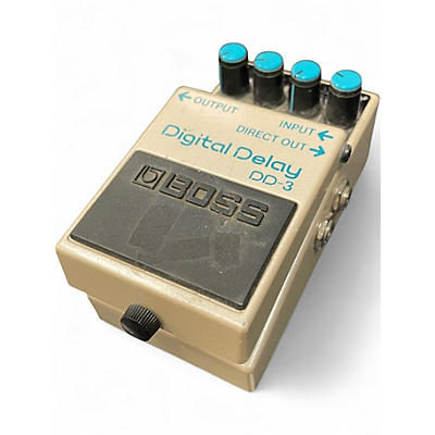 Used BOSS DD3 Digital Delay Effect Pedal