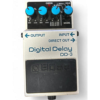 Used BOSS DD3 Digital Delay Effect Pedal