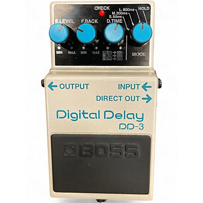 Used BOSS DD3 Digital Delay Effect Pedal