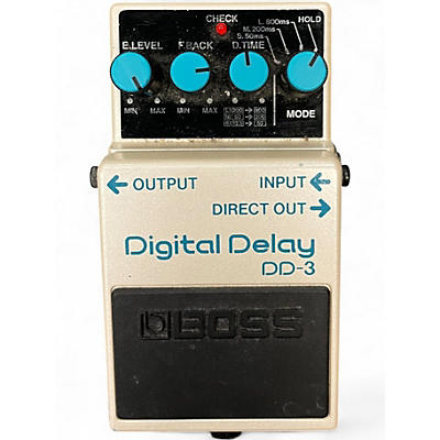 Used BOSS DD3 Digital Delay Effect Pedal