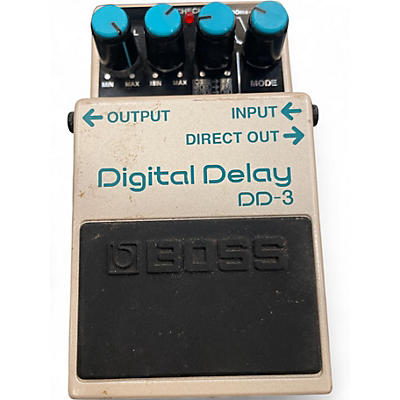Used BOSS DD3 Digital Delay Effect Pedal