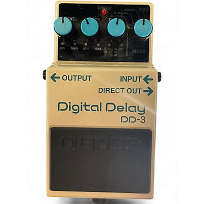 Used BOSS DD3 Digital Delay Effect Pedal