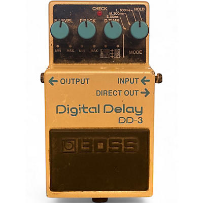 Used BOSS DD3 Digital Delay Effect Pedal