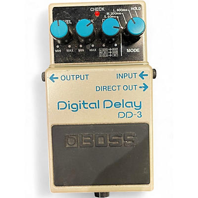 Used BOSS DD3 Digital Delay Effect Pedal