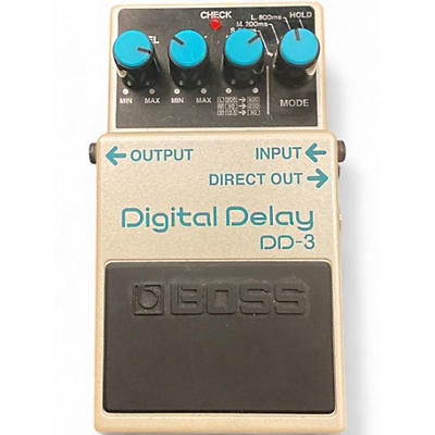 Used BOSS DD3 Digital Delay Effect Pedal