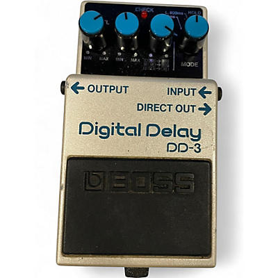 Used BOSS DD3 Digital Delay Effect Pedal