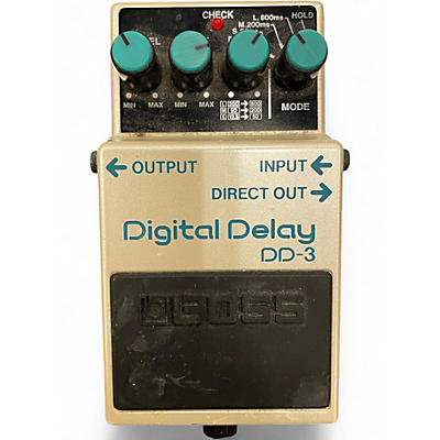 Used BOSS DD3 Digital Delay Effect Pedal