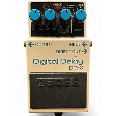 Used BOSS DD3 Digital Delay Effect Pedal