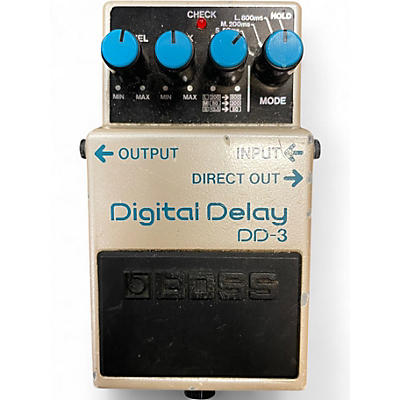 Used BOSS DD3 Digital Delay Effect Pedal