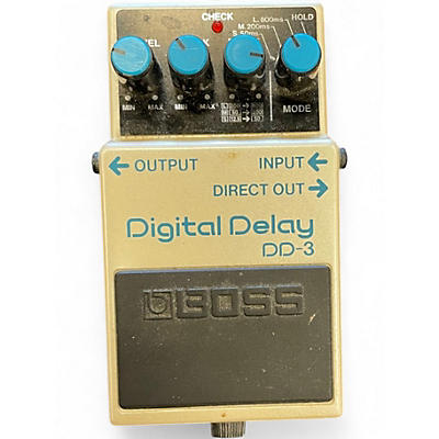 Used BOSS DD3 Digital Delay Effect Pedal