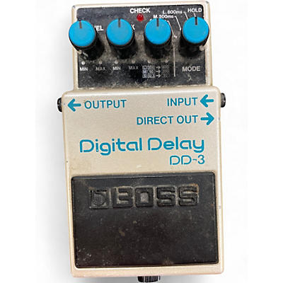 Used BOSS DD3 Digital Delay Effect Pedal