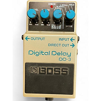Used BOSS DD3 Digital Delay Effect Pedal
