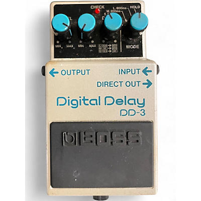Used BOSS DD3 Digital Delay Effect Pedal