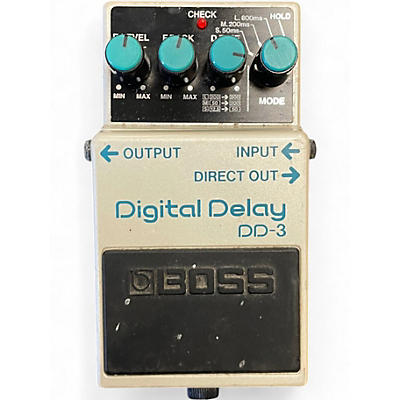 Used BOSS DD3 Digital Delay Effect Pedal