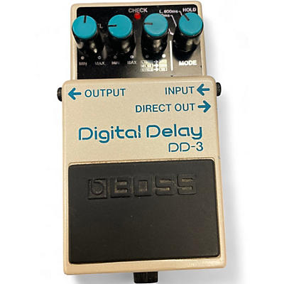 Used BOSS DD3 Digital Delay Effect Pedal