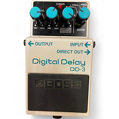 Used BOSS DD3 Digital Delay Effect Pedal