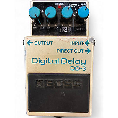Used BOSS DD3 Digital Delay Effect Pedal