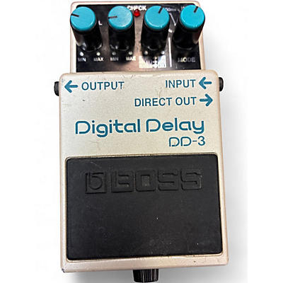 Used BOSS DD3 Digital Delay Effect Pedal