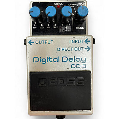 Used BOSS DD3 Digital Delay Effect Pedal