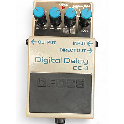 Used BOSS DD3 Digital Delay Effect Pedal