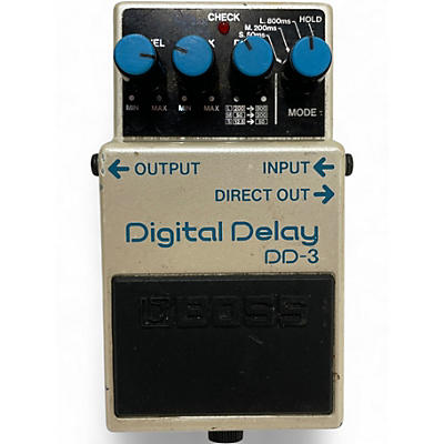 Used BOSS DD3 Digital Delay Effect Pedal