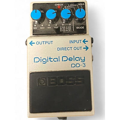 Used BOSS DD3 Digital Delay Effect Pedal