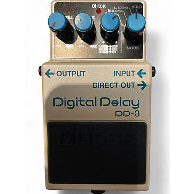 Used BOSS DD3 Digital Delay Effect Pedal