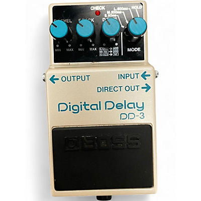 Used BOSS DD3 Digital Delay Effect Pedal