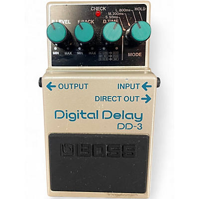 Used BOSS DD3 Digital Delay Effect Pedal