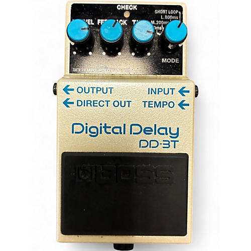 Used BOSS DD3-T Effect Pedal