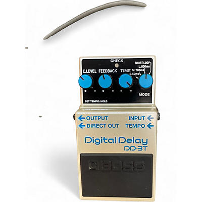 Used BOSS DD3T DIGITAL DELAY Effect Pedal