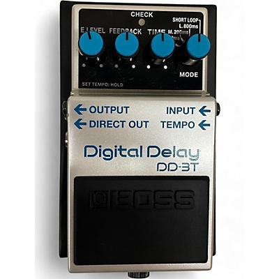 Used BOSS DD3T DIGITAL DELAY Effect Pedal