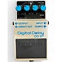 Used BOSS DD3T Digital Delay Effect Pedal