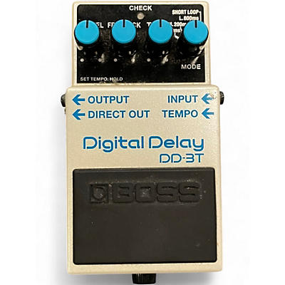 Used BOSS DD3T Digital Delay Effect Pedal