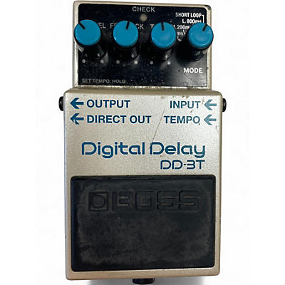 Used BOSS DD3T Digital Delay Effect Pedal
