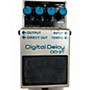 Used BOSS DD3T Digital Delay Effect Pedal