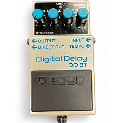 Used BOSS DD3T Digital Delay Effect Pedal