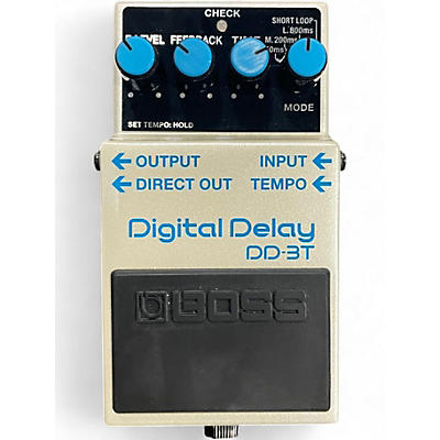 Used BOSS DD3t Digital Delay Effect Pedal