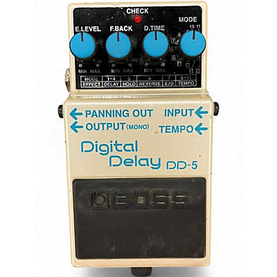 Used BOSS DD5 Digital Delay Effect Pedal