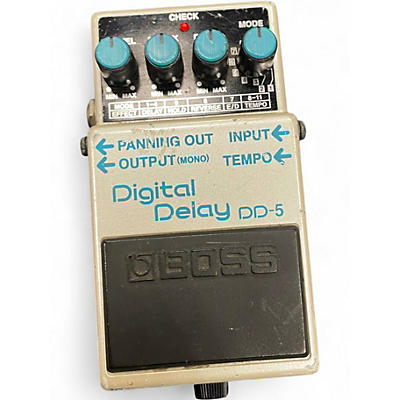 Used BOSS DD5 Digital Delay Effect Pedal