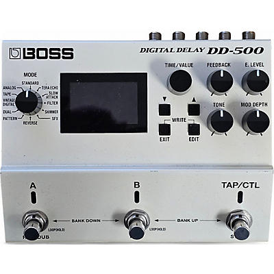 Used BOSS DD500 Digital Delay Effect Pedal