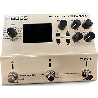 Used BOSS DD500 Digital Delay Effect Pedal