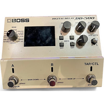 Used BOSS DD500 Digital Delay Effect Pedal