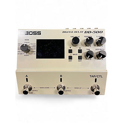 Used BOSS DD500 Digital Delay Effect Pedal