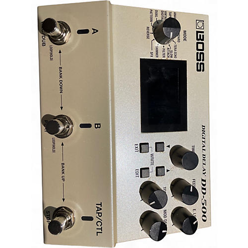Used BOSS DD500 Digital Delay Effect Pedal