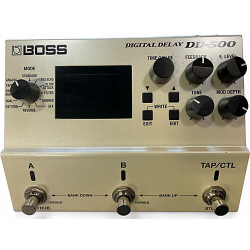 Used BOSS DD500 Digital Delay Effect Pedal