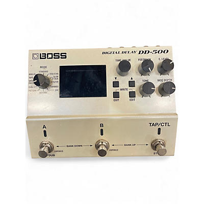 Used BOSS DD500 Digital Delay Effect Pedal